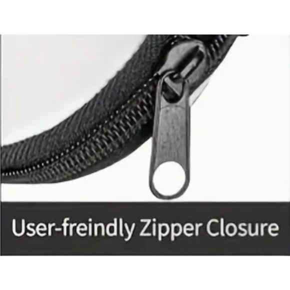 Eyeglass Case - Vintage Lady & Peacock Floral Design With Zipper Closure - Picture 3 of 7